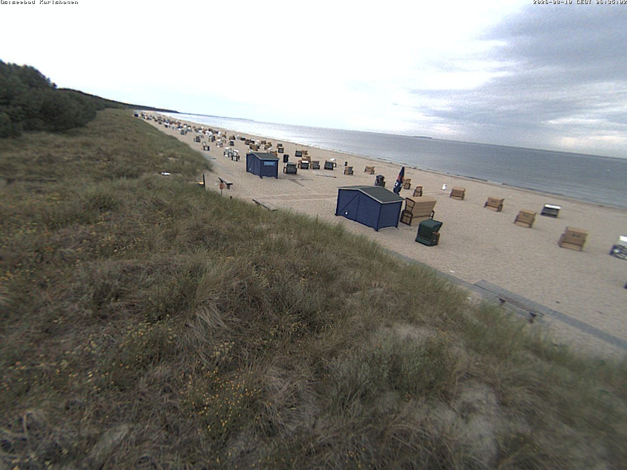 Archiv Foto Webcam Usedom: Strand Karlshagen