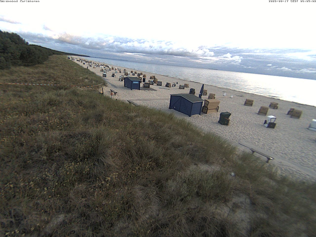 Archiv Foto Webcam Usedom: Strand Karlshagen