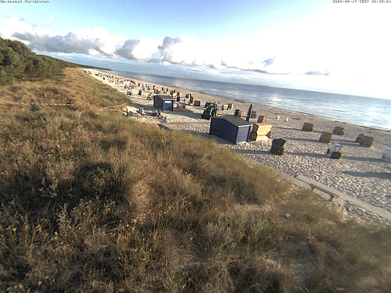 Archiv Foto Webcam Usedom: Strand Karlshagen