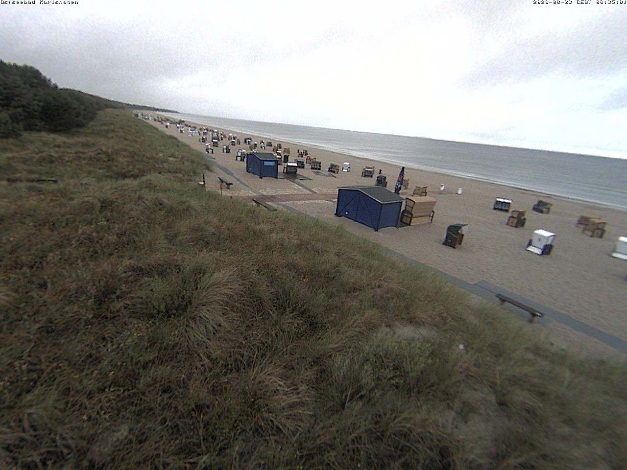 Archiv Foto Webcam Usedom: Strand Karlshagen