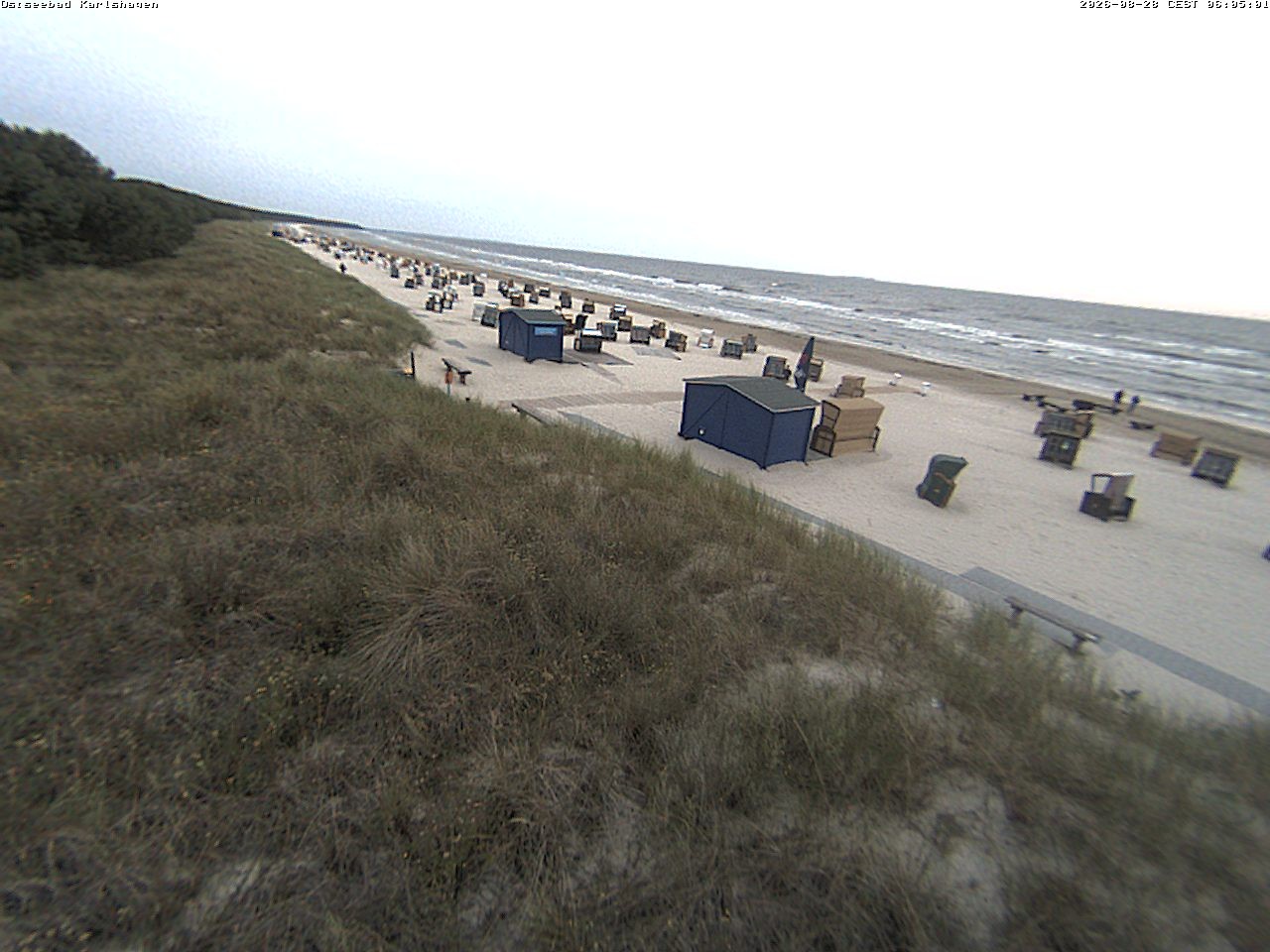 Archived image Webcam View to beach Karlshagen