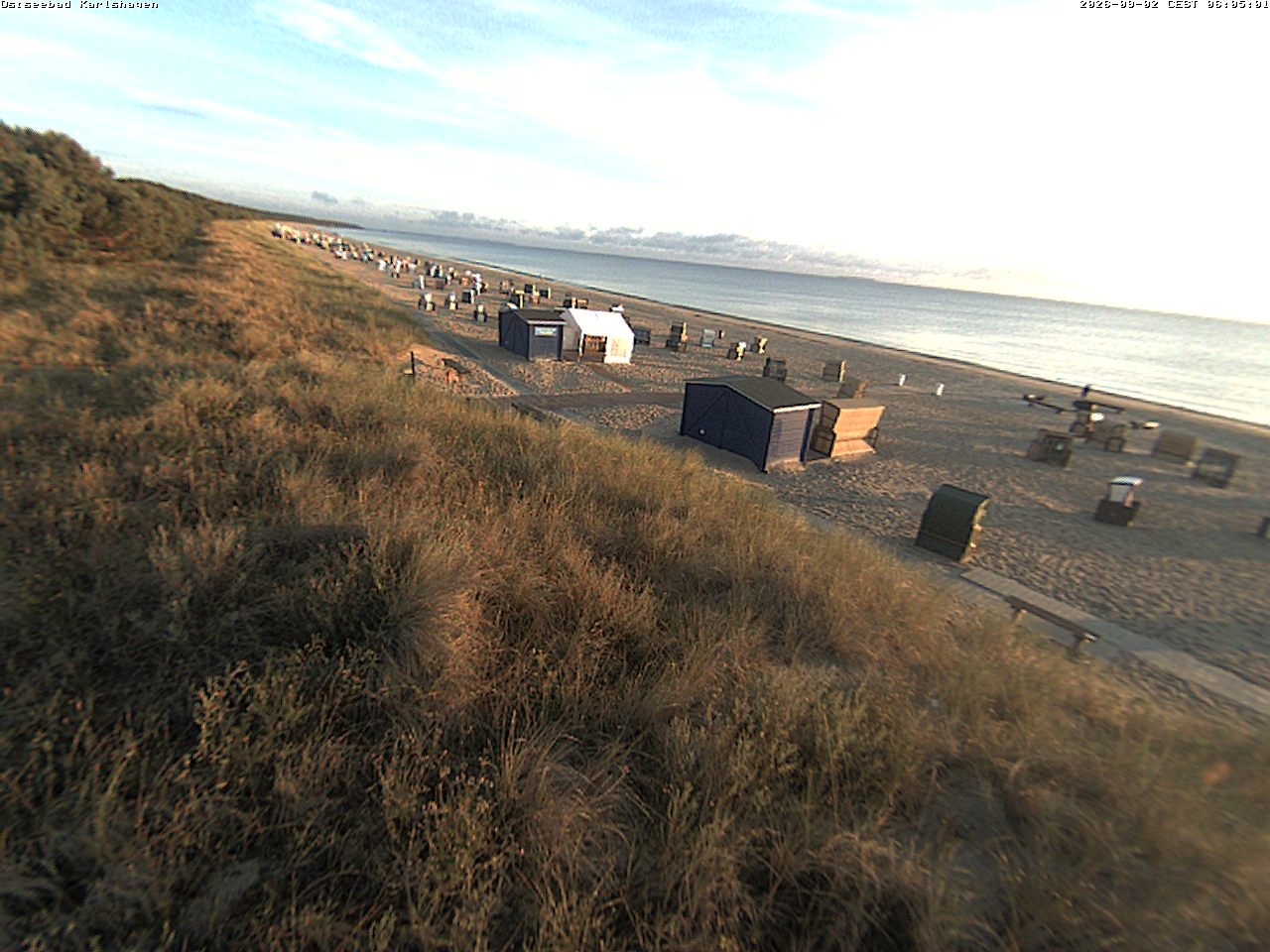 Archiv Foto Webcam Usedom: Strand Karlshagen
