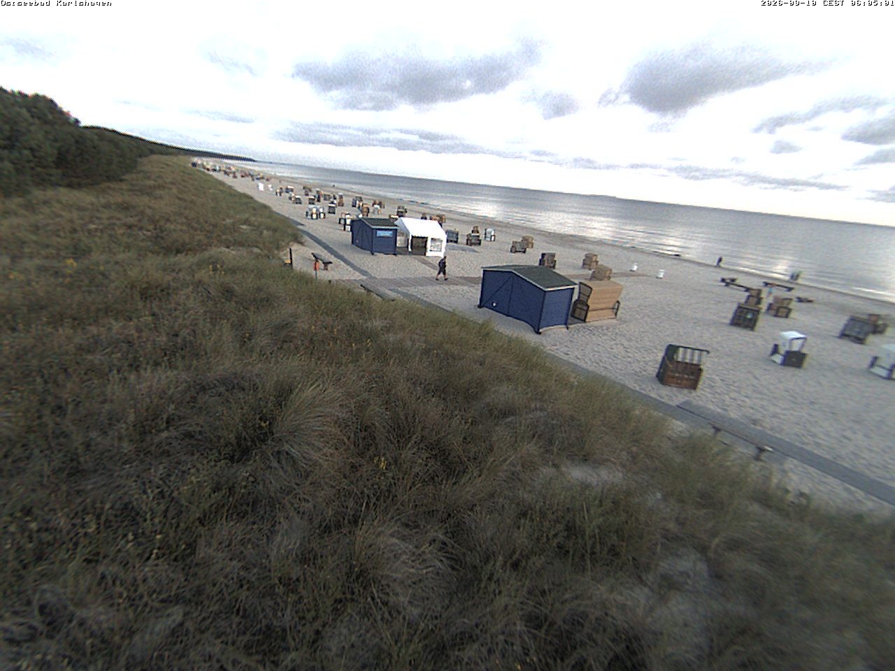 Archived image Webcam View to beach Karlshagen