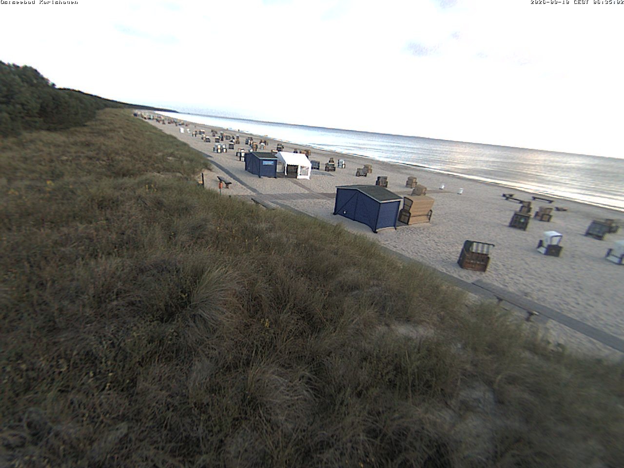 Archived image Webcam View to beach Karlshagen