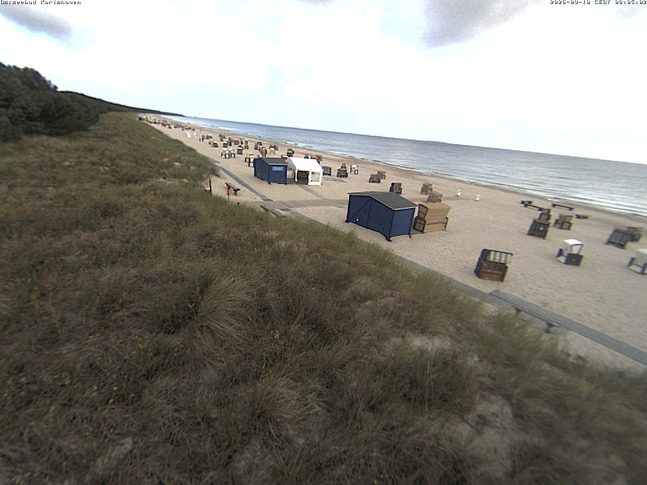 Archived image Webcam View to beach Karlshagen