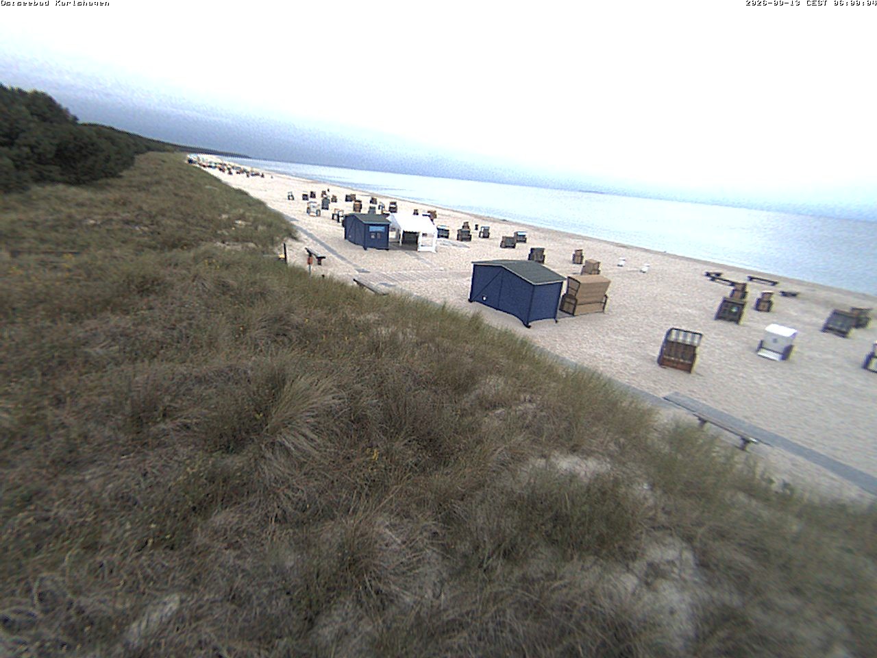 Archiv Foto Webcam Usedom: Strand Karlshagen
