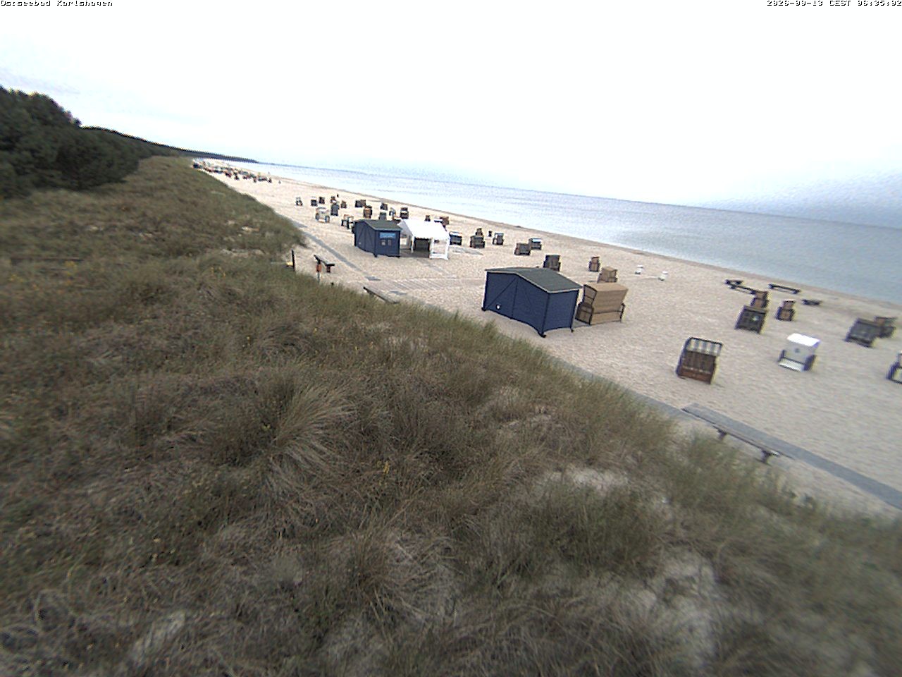Archiv Foto Webcam Usedom: Strand Karlshagen