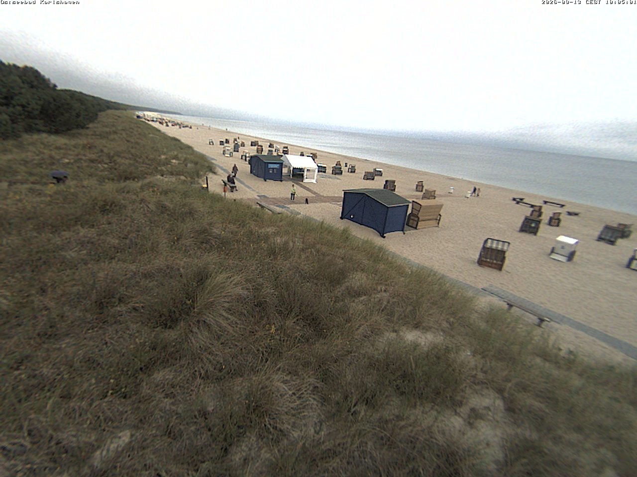 Archiv Foto Webcam Usedom: Strand Karlshagen