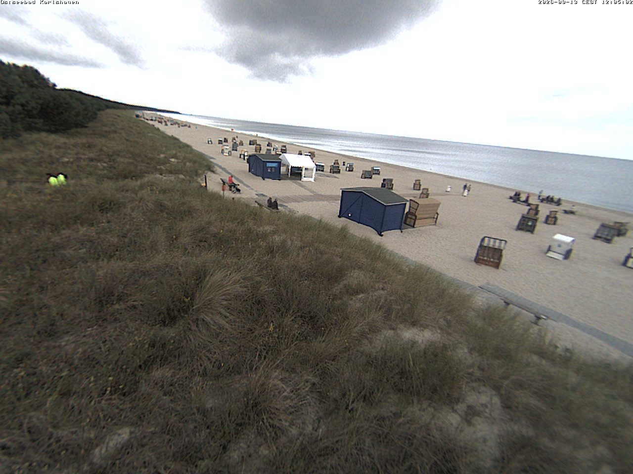 Archiv Foto Webcam Usedom: Strand Karlshagen
