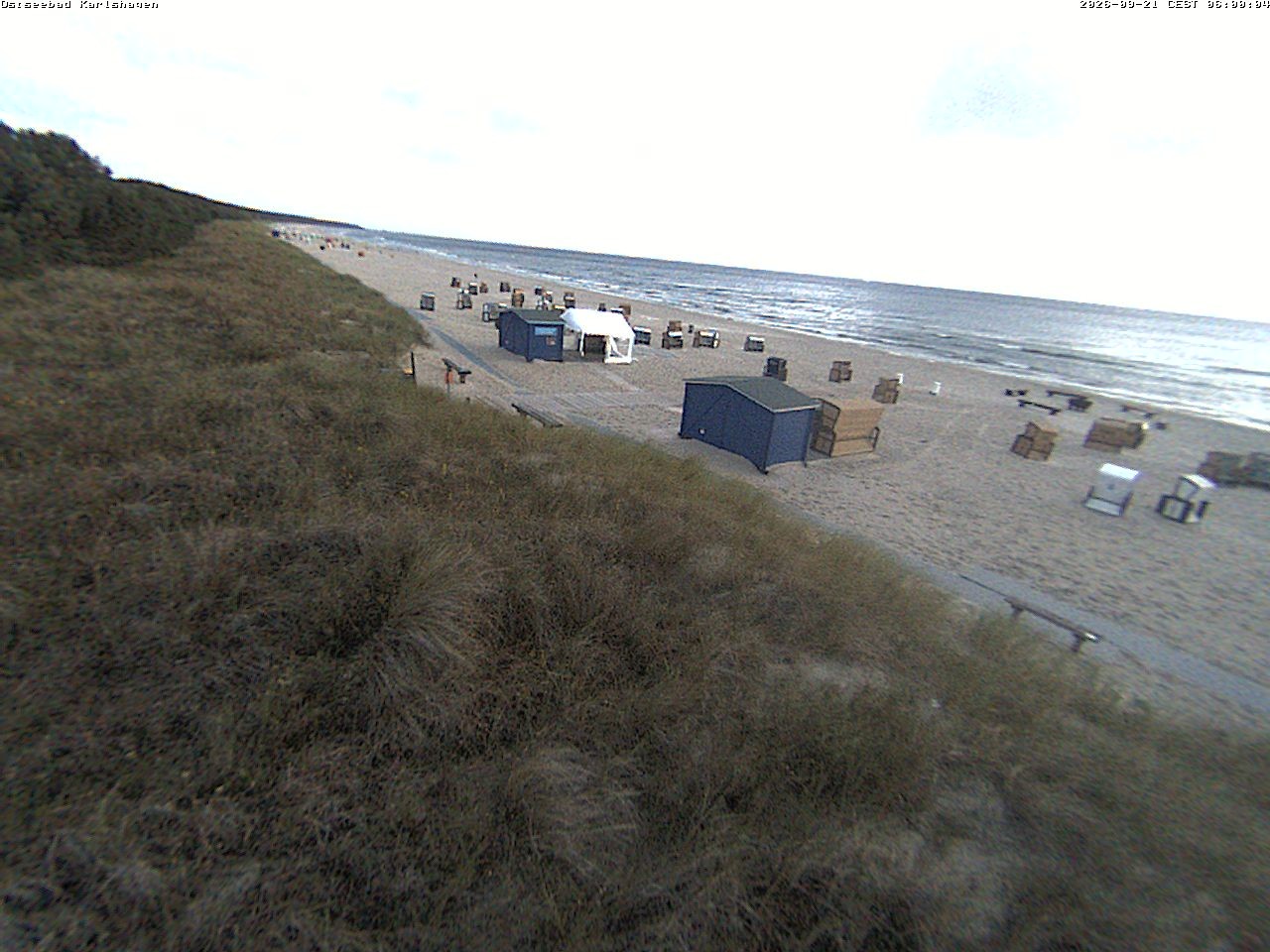 Archiv Foto Webcam Usedom: Strand Karlshagen