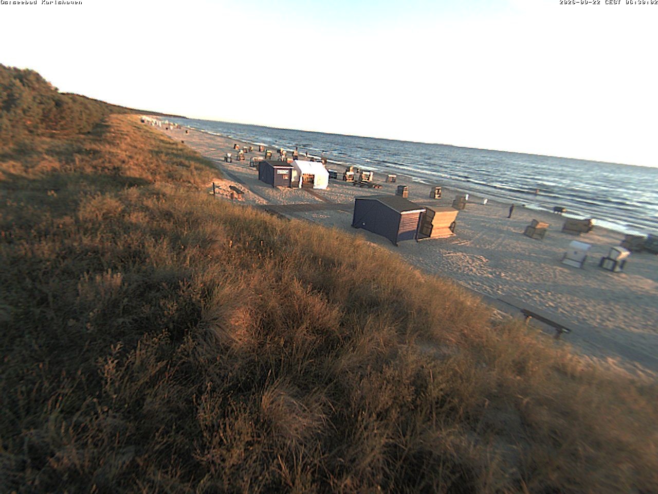 Archiv Foto Webcam Usedom: Strand Karlshagen