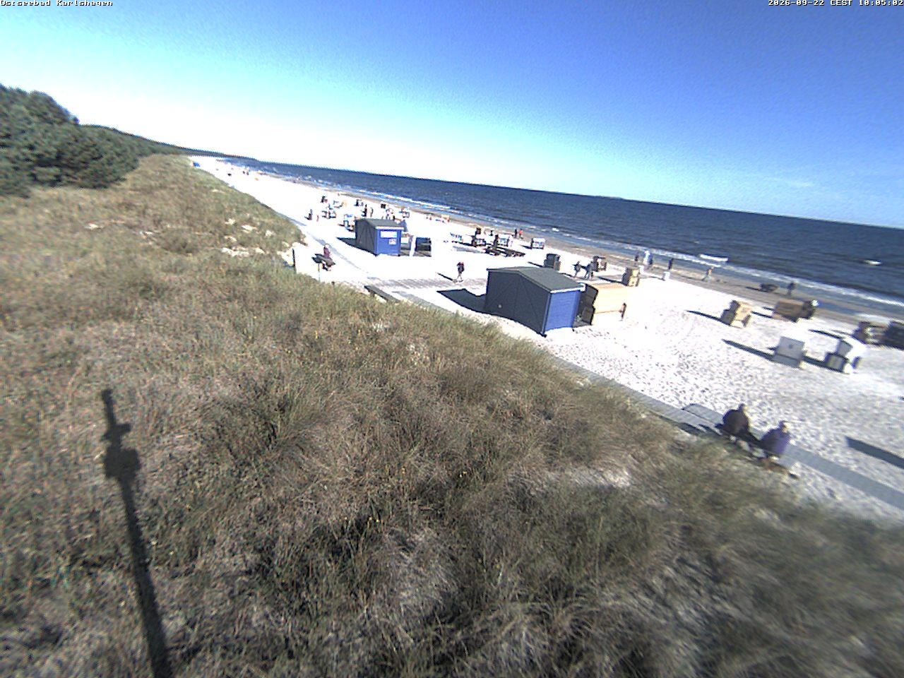 Archiv Foto Webcam Usedom: Strand Karlshagen