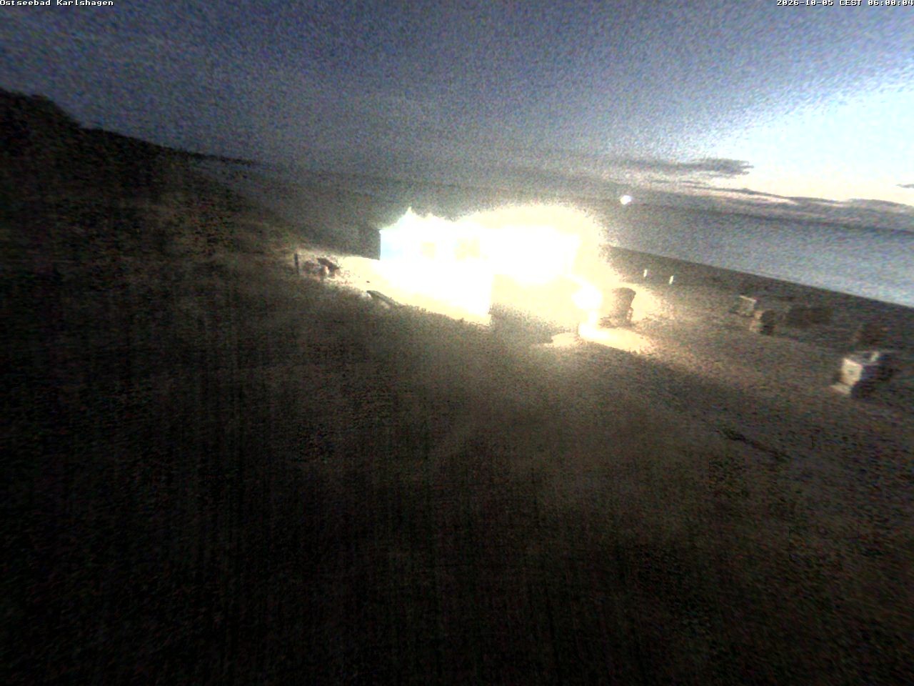 Archiv Foto Webcam Usedom: Strand Karlshagen