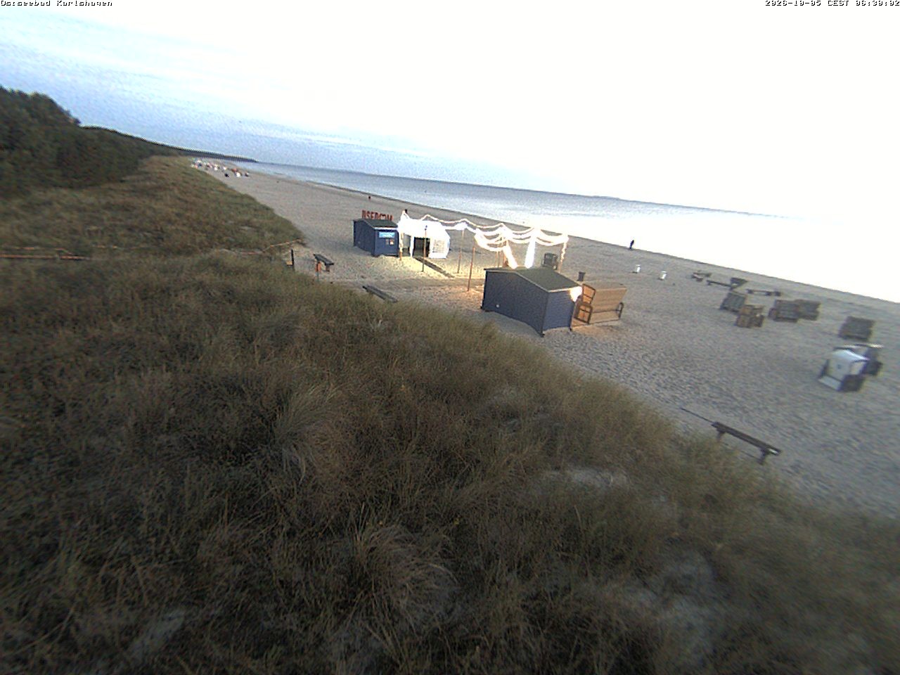 Archiv Foto Webcam Usedom: Strand Karlshagen