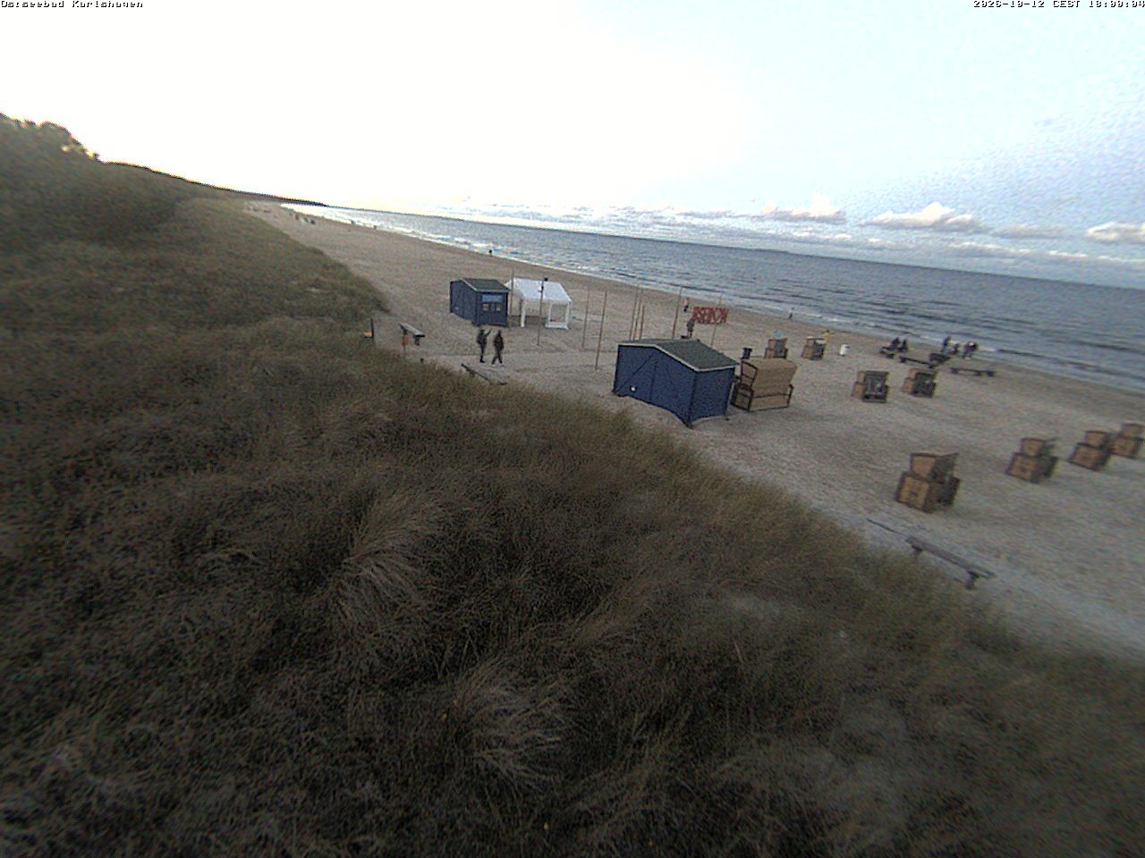 Archived image Webcam View to beach Karlshagen