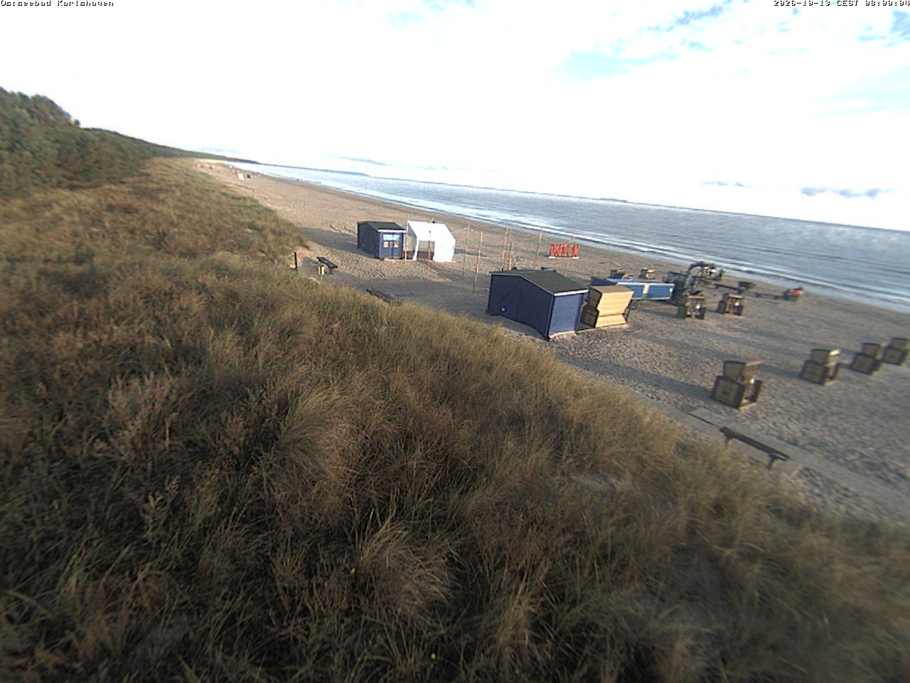 Archiv Foto Webcam Usedom: Strand Karlshagen