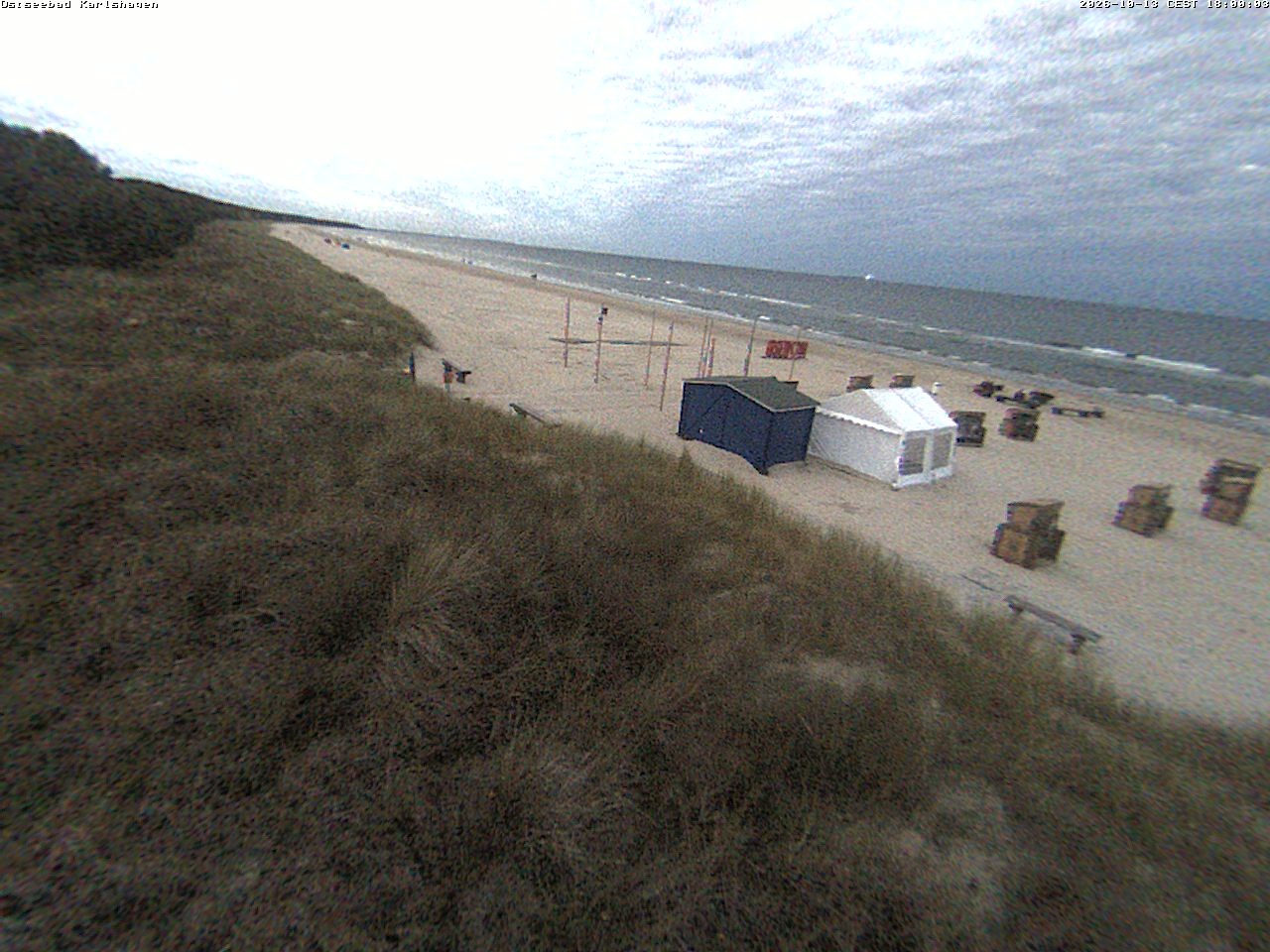 Archiv Foto Webcam Usedom: Strand Karlshagen