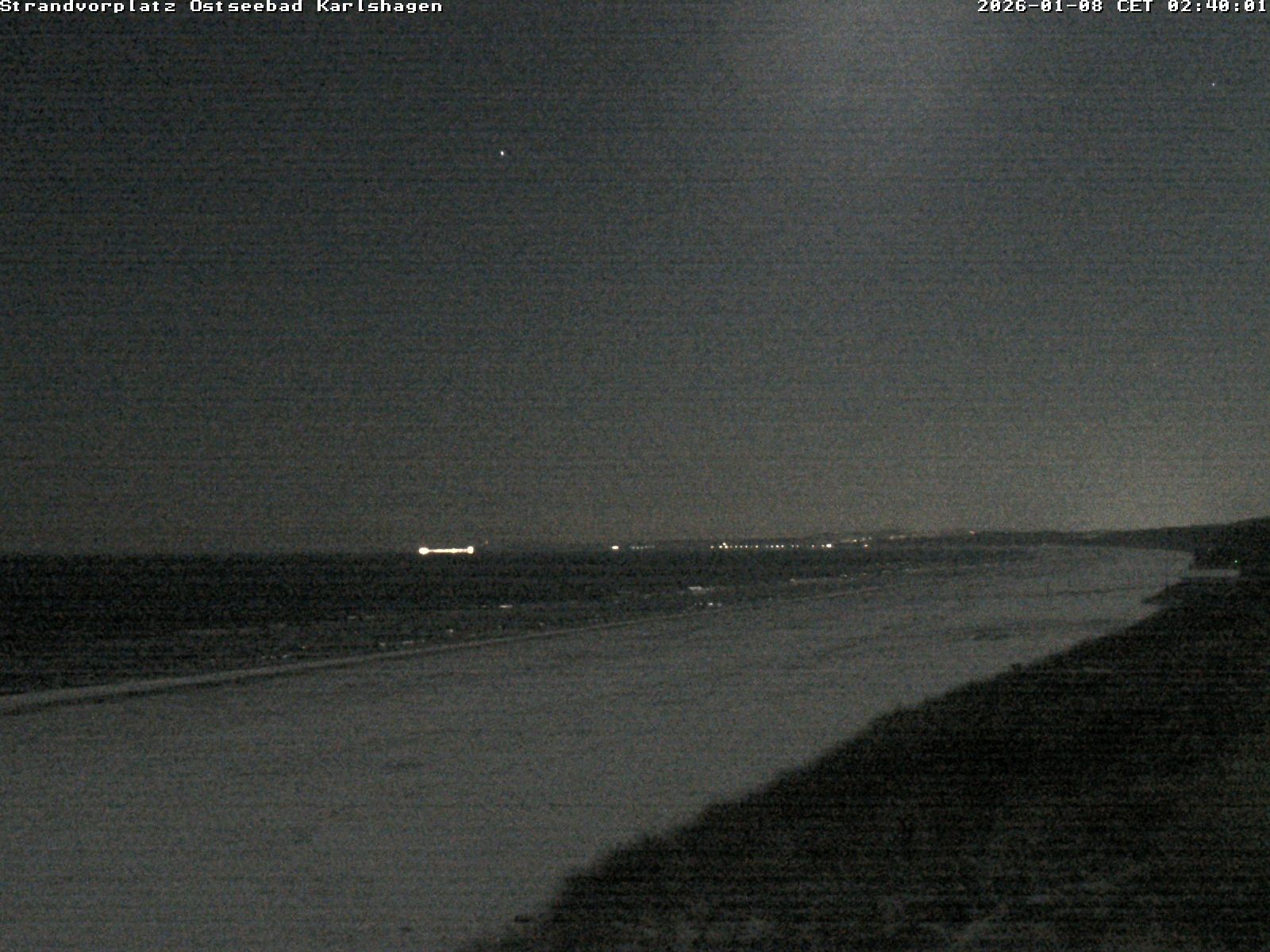 Archiv Foto Webcam Usedom: Strandvorplatz Karlshagen