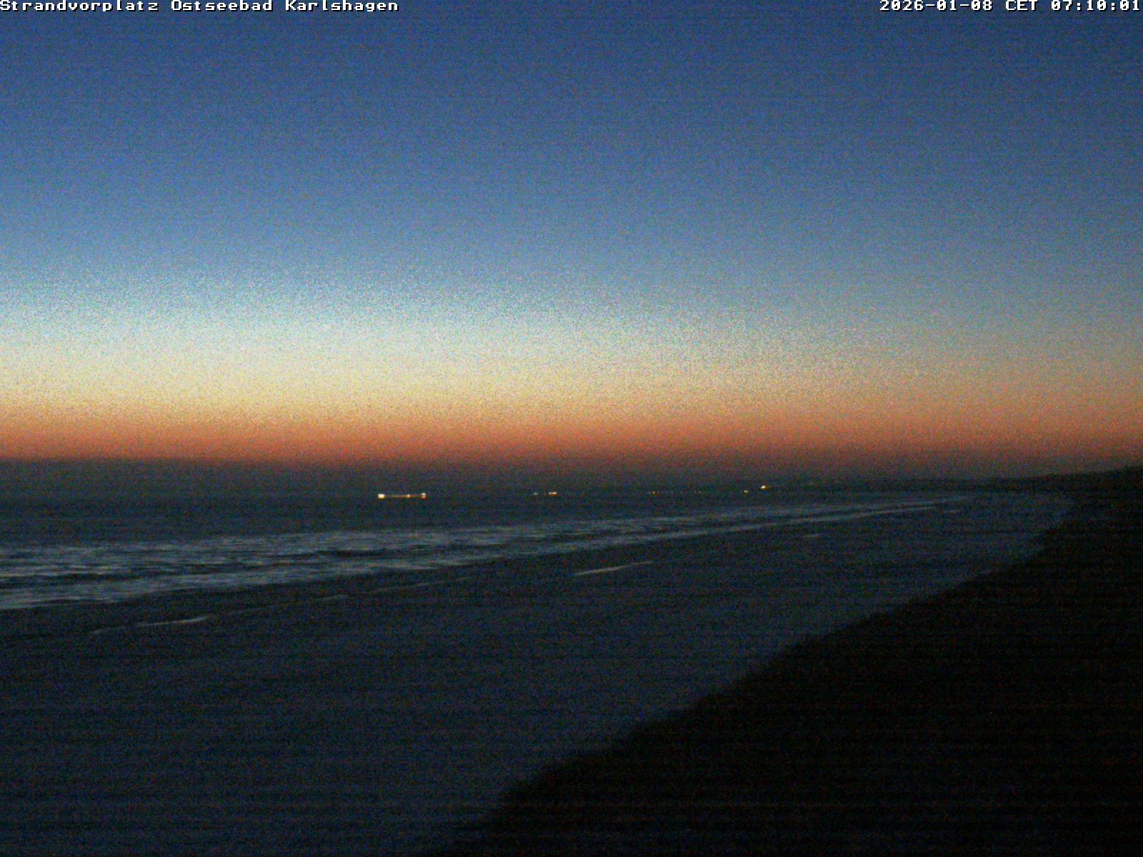 Archiv Foto Webcam Usedom: Strandvorplatz Karlshagen