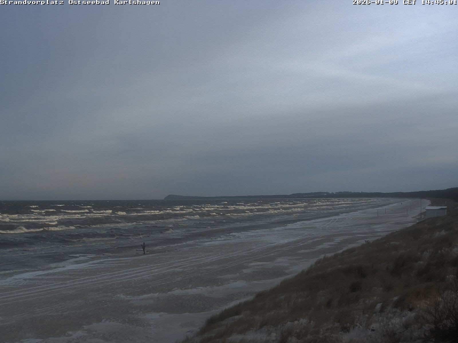 Archiv Foto Webcam Usedom: Strandvorplatz Karlshagen