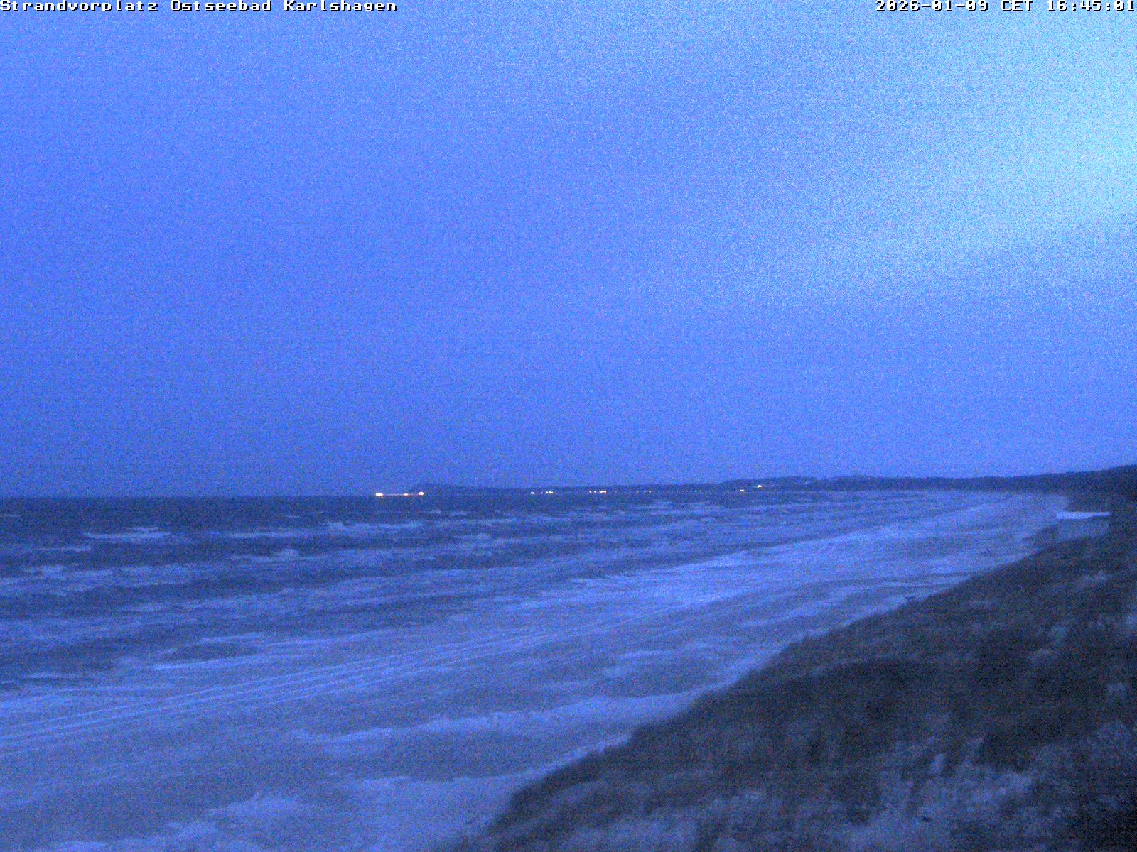 Archiv Foto Webcam Usedom: Strandvorplatz Karlshagen