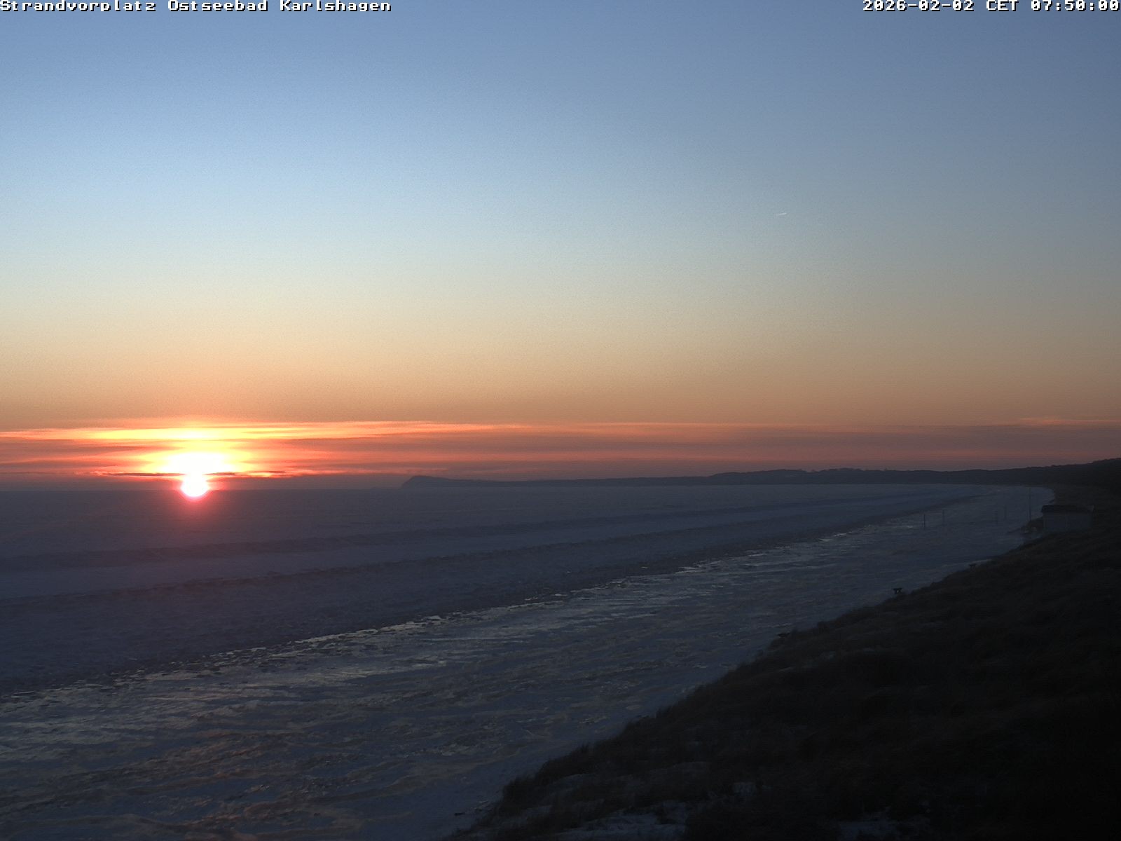 Archiv Foto Webcam Usedom: Strandvorplatz Karlshagen