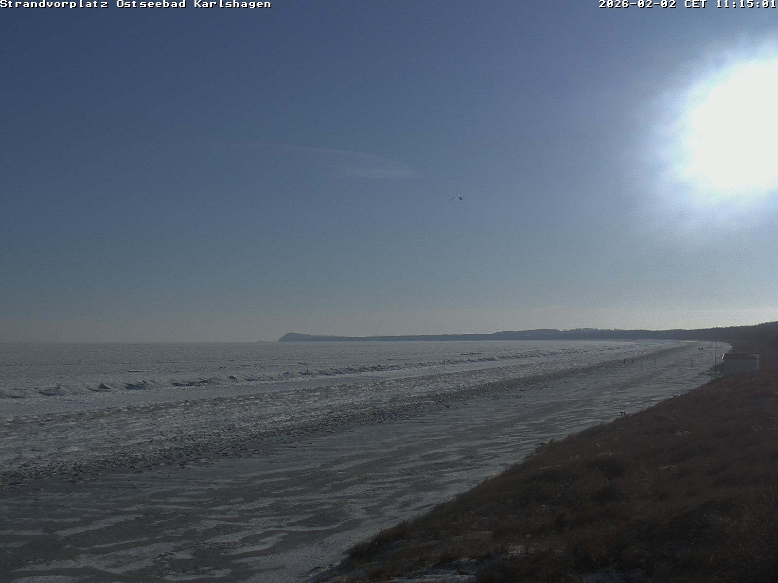 Archiv Foto Webcam Usedom: Strandvorplatz Karlshagen
