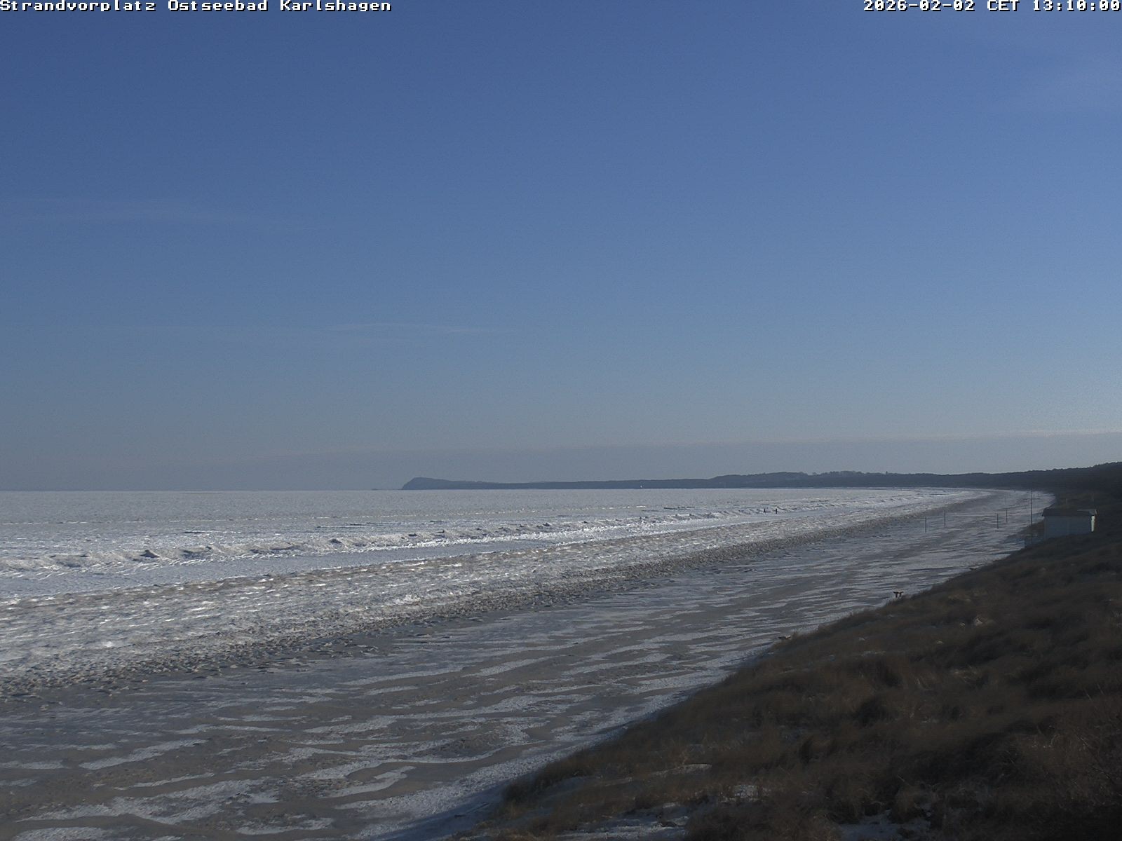 Archiv Foto Webcam Usedom: Strandvorplatz Karlshagen