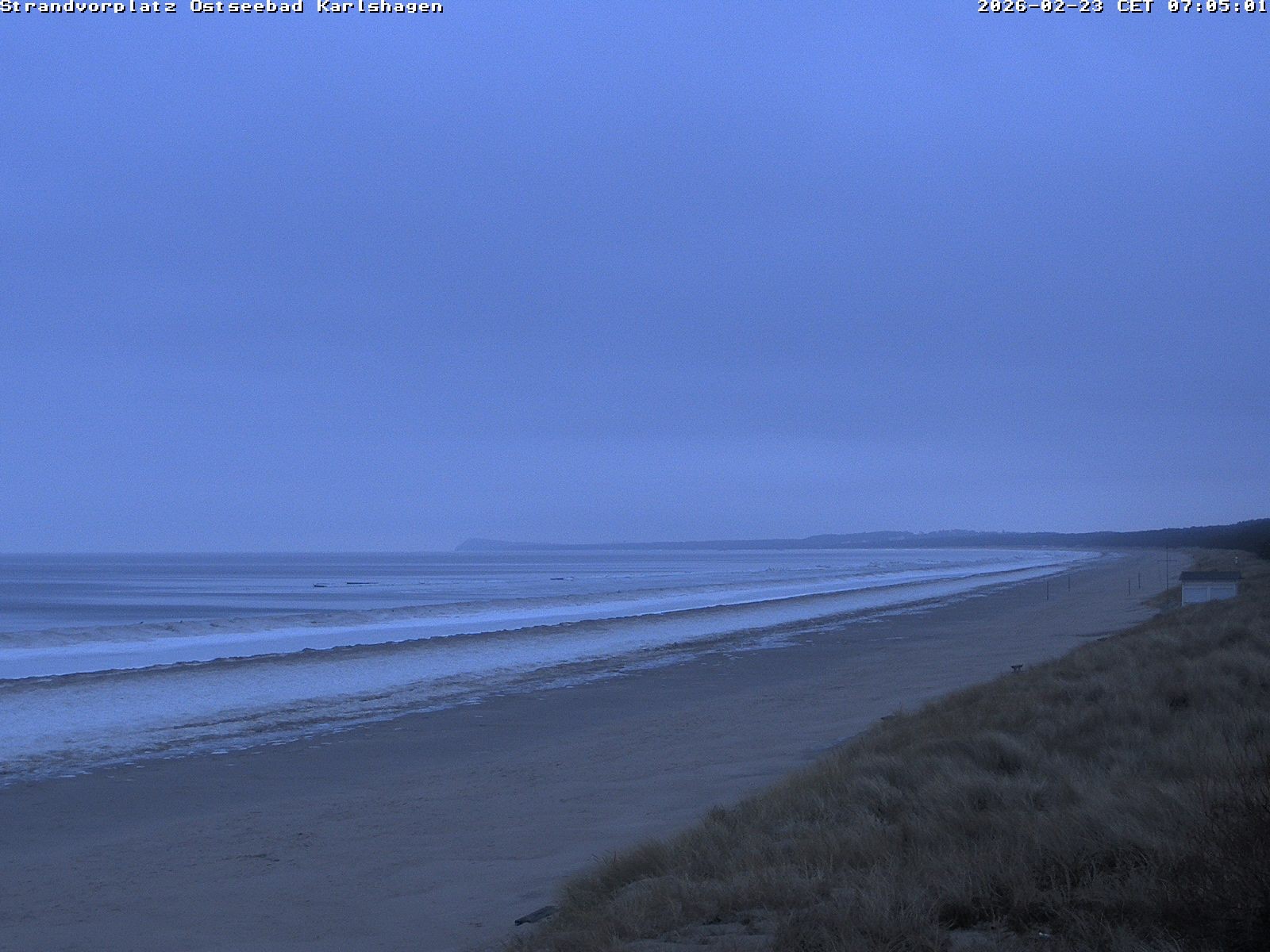 Archiv Foto Webcam Usedom: Strandvorplatz Karlshagen