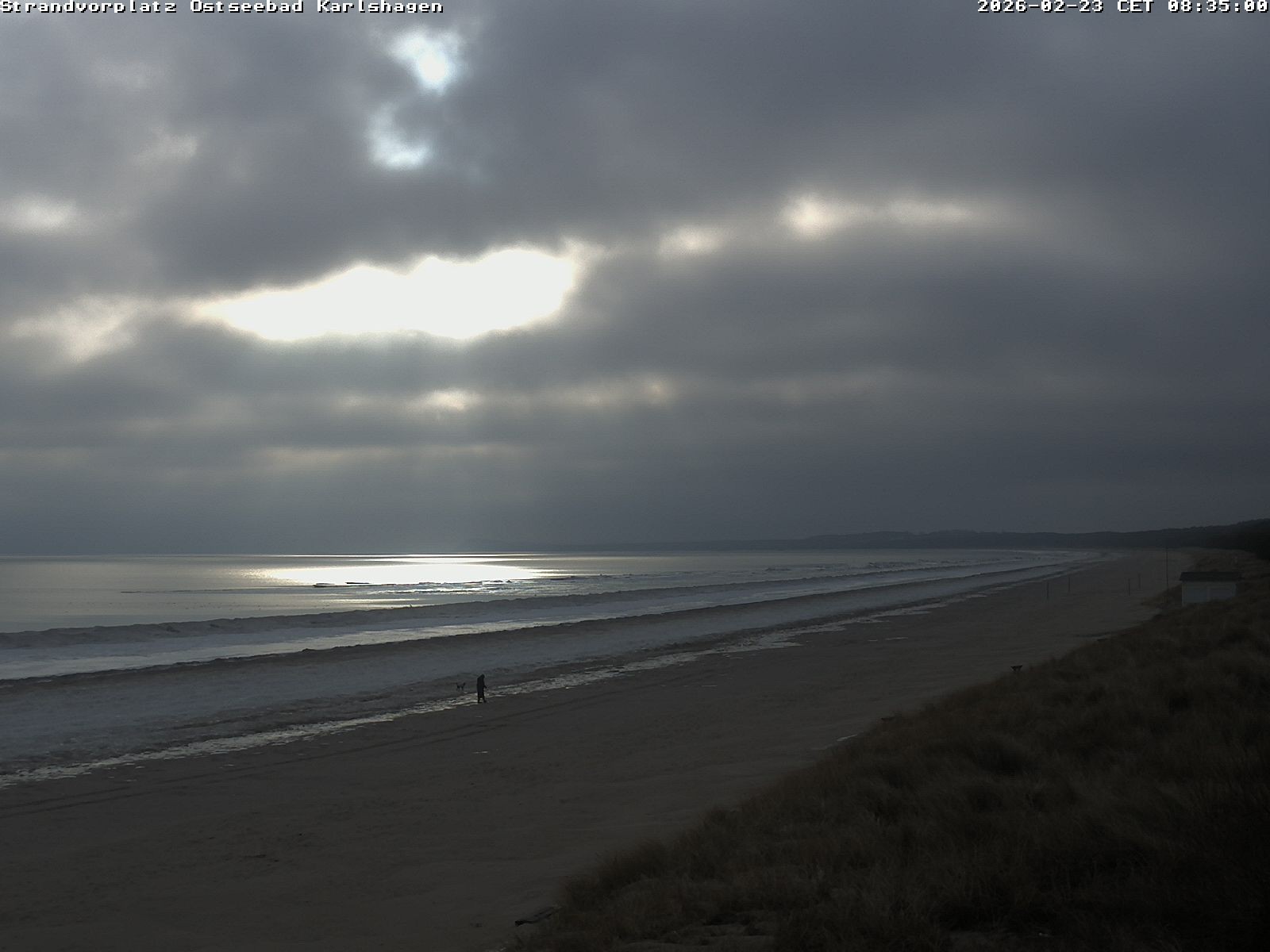 Archiv Foto Webcam Usedom: Strandvorplatz Karlshagen