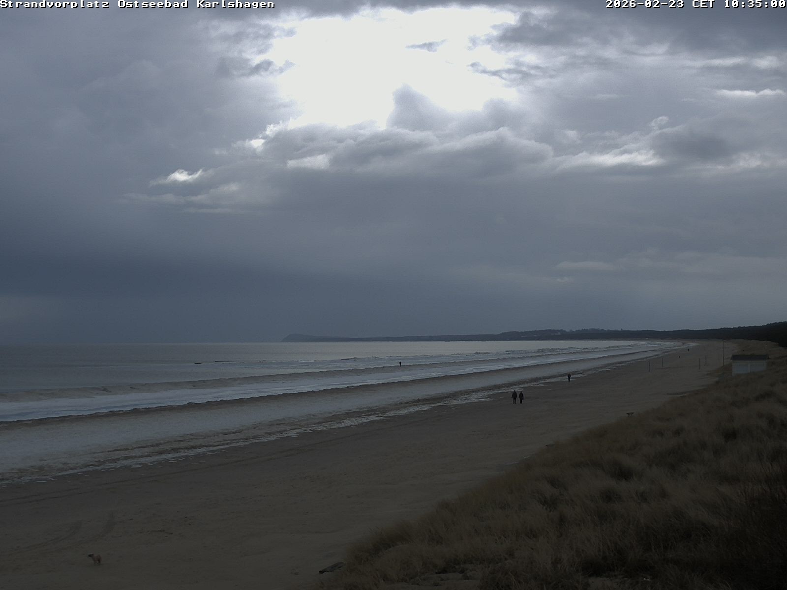 Archiv Foto Webcam Usedom: Strandvorplatz Karlshagen