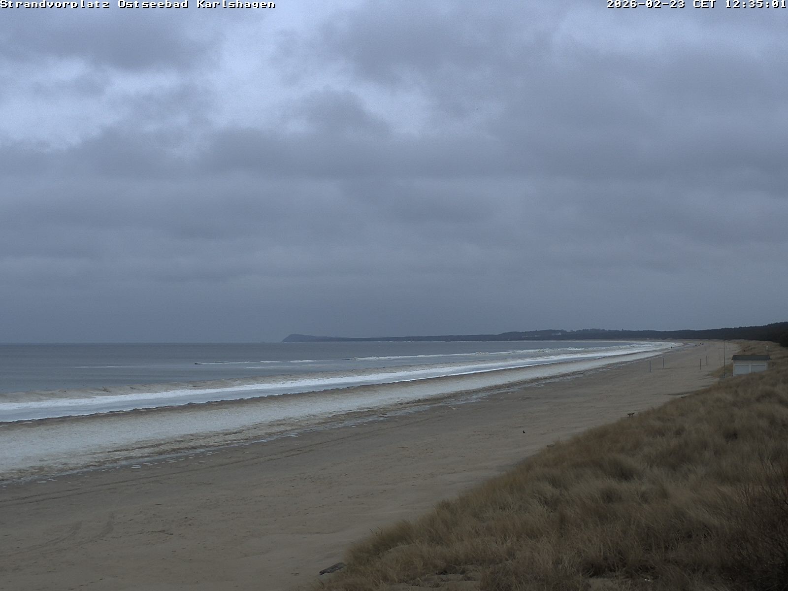 Archiv Foto Webcam Usedom: Strandvorplatz Karlshagen