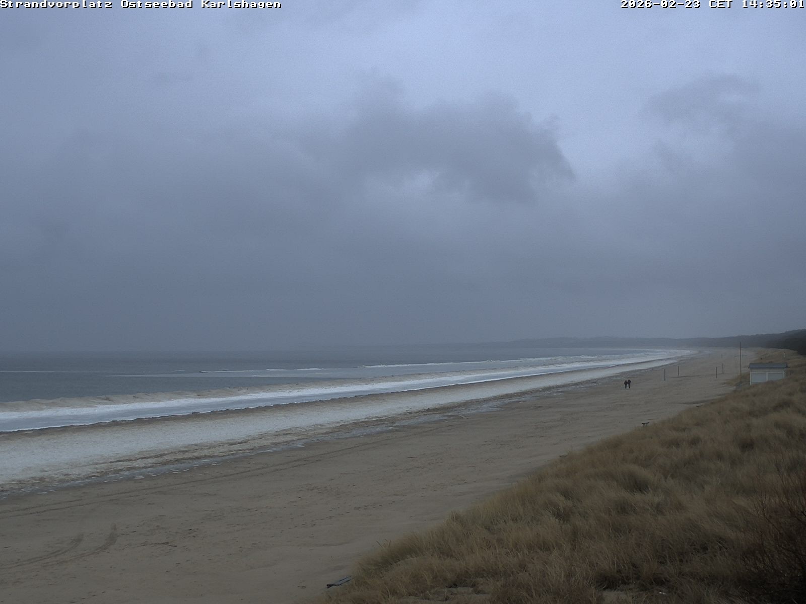 Archiv Foto Webcam Usedom: Strandvorplatz Karlshagen