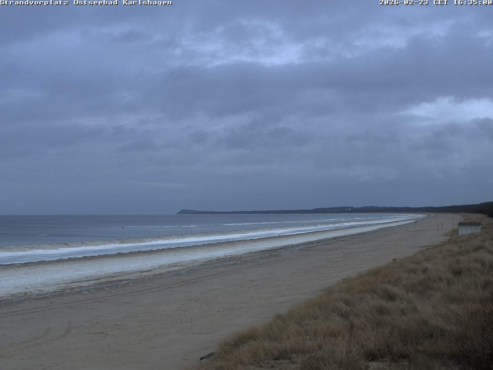 Archiv Foto Webcam Usedom: Strandvorplatz Karlshagen