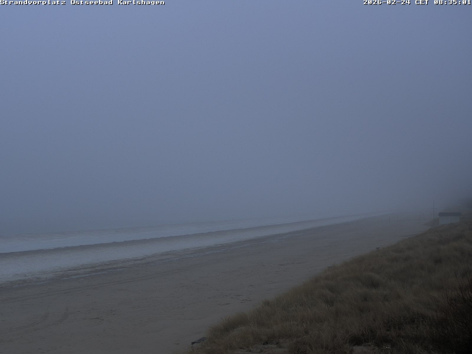 Archiv Foto Webcam Usedom: Strandvorplatz Karlshagen