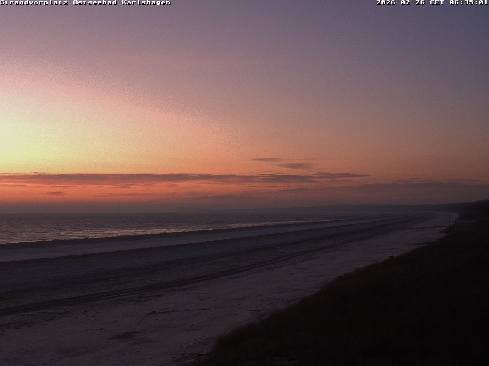 Archived image Webcam North east view Karlshagen beach