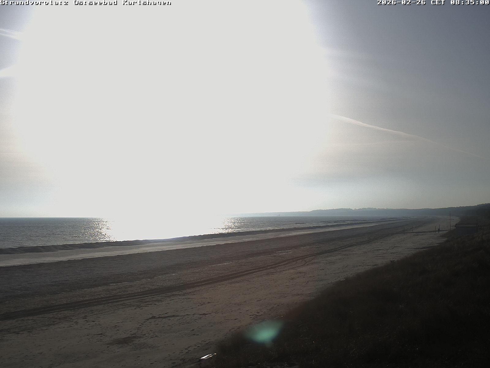 Archived image Webcam North east view Karlshagen beach