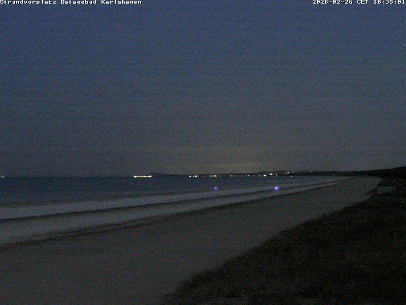 Archived image Webcam North east view Karlshagen beach