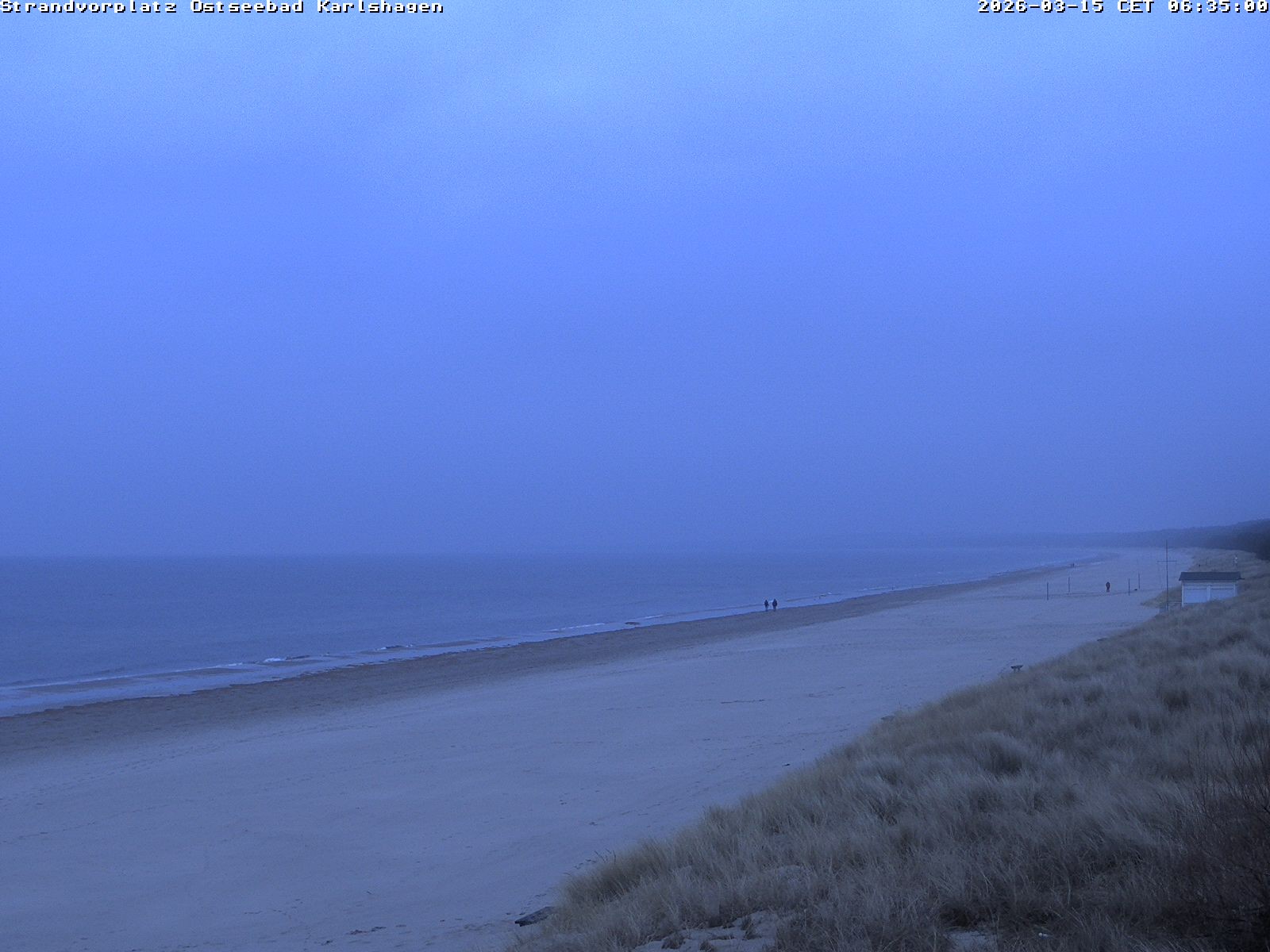 Archiv Foto Webcam Usedom: Strandvorplatz Karlshagen