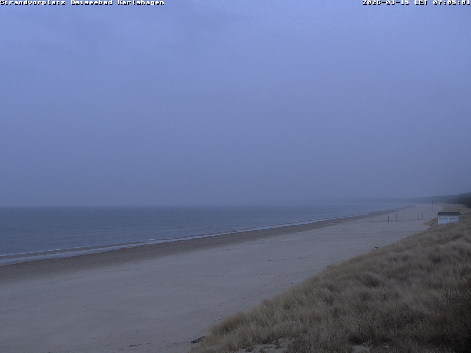 Archiv Foto Webcam Usedom: Strandvorplatz Karlshagen