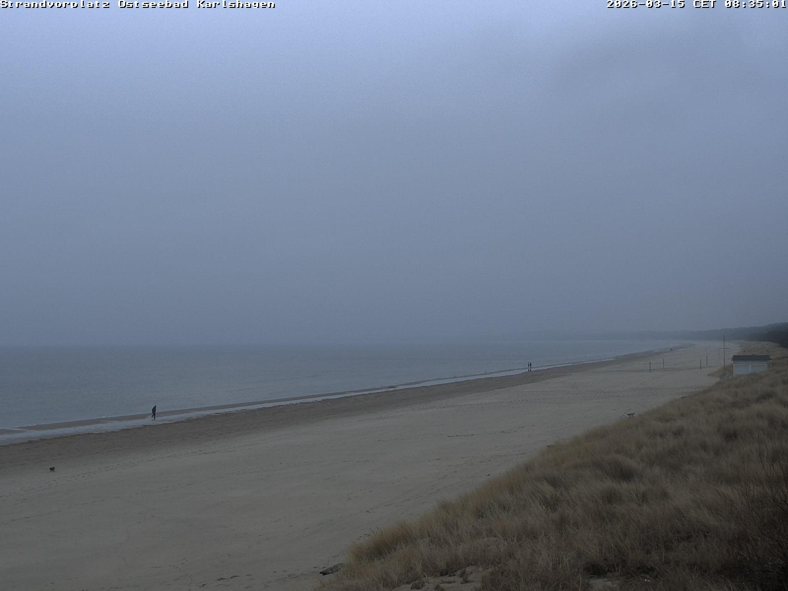 Archiv Foto Webcam Usedom: Strandvorplatz Karlshagen