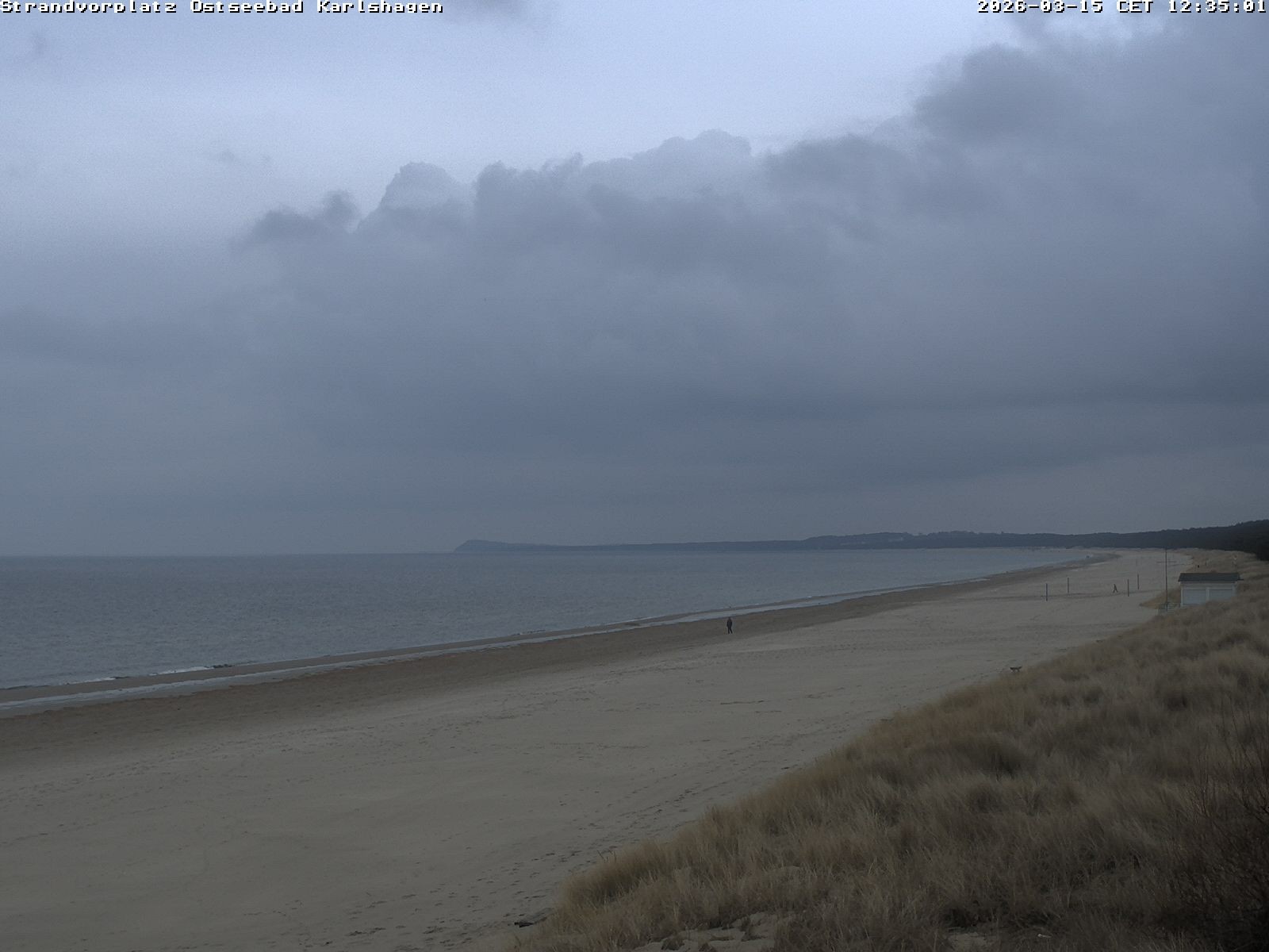 Archiv Foto Webcam Usedom: Strandvorplatz Karlshagen