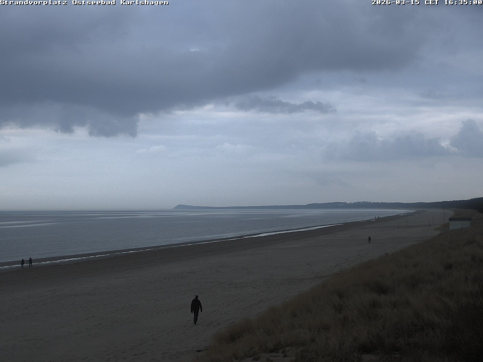 Archiv Foto Webcam Usedom: Strandvorplatz Karlshagen