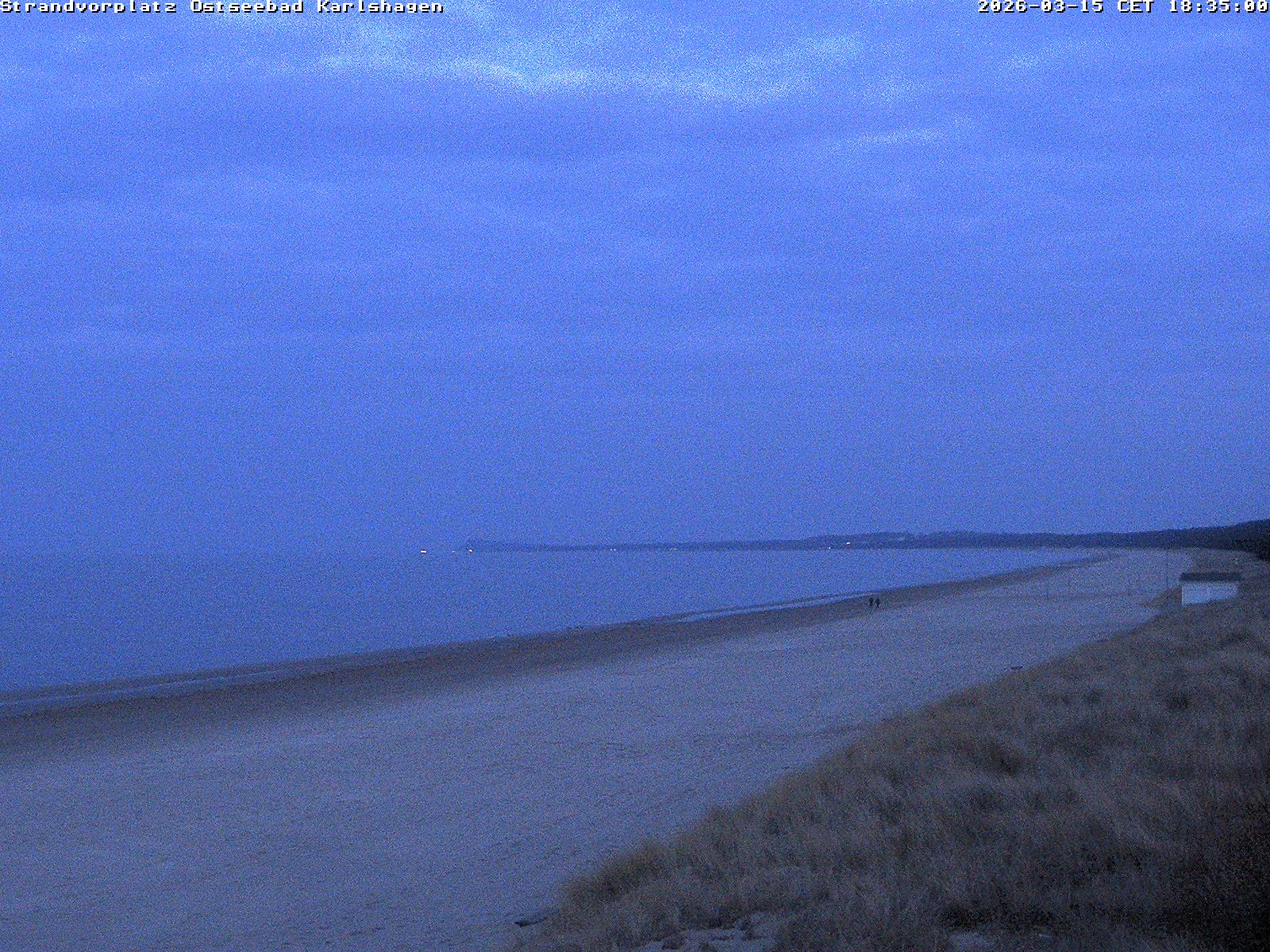Archiv Foto Webcam Usedom: Strandvorplatz Karlshagen