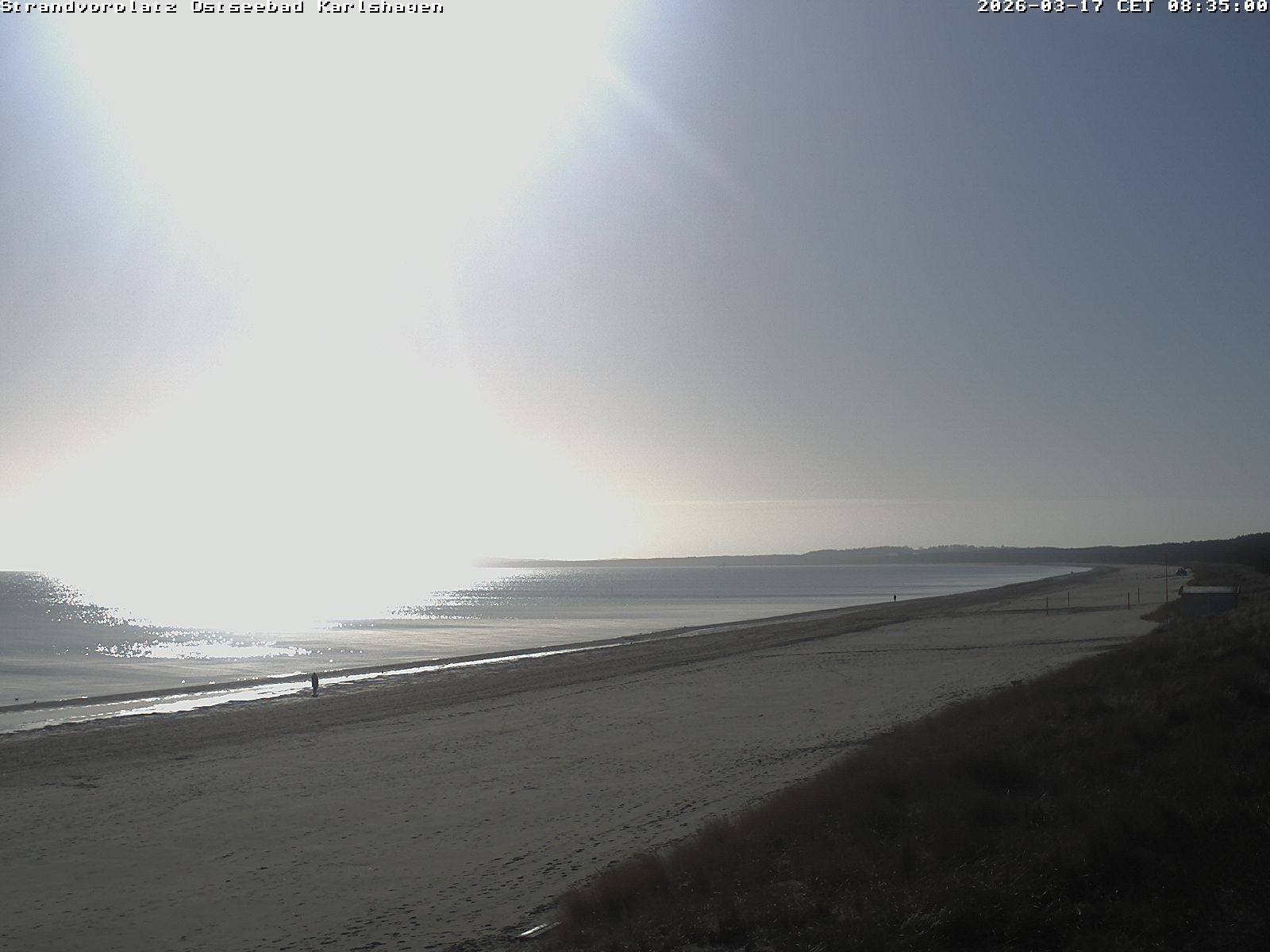 Archiv Foto Webcam Usedom: Strandvorplatz Karlshagen