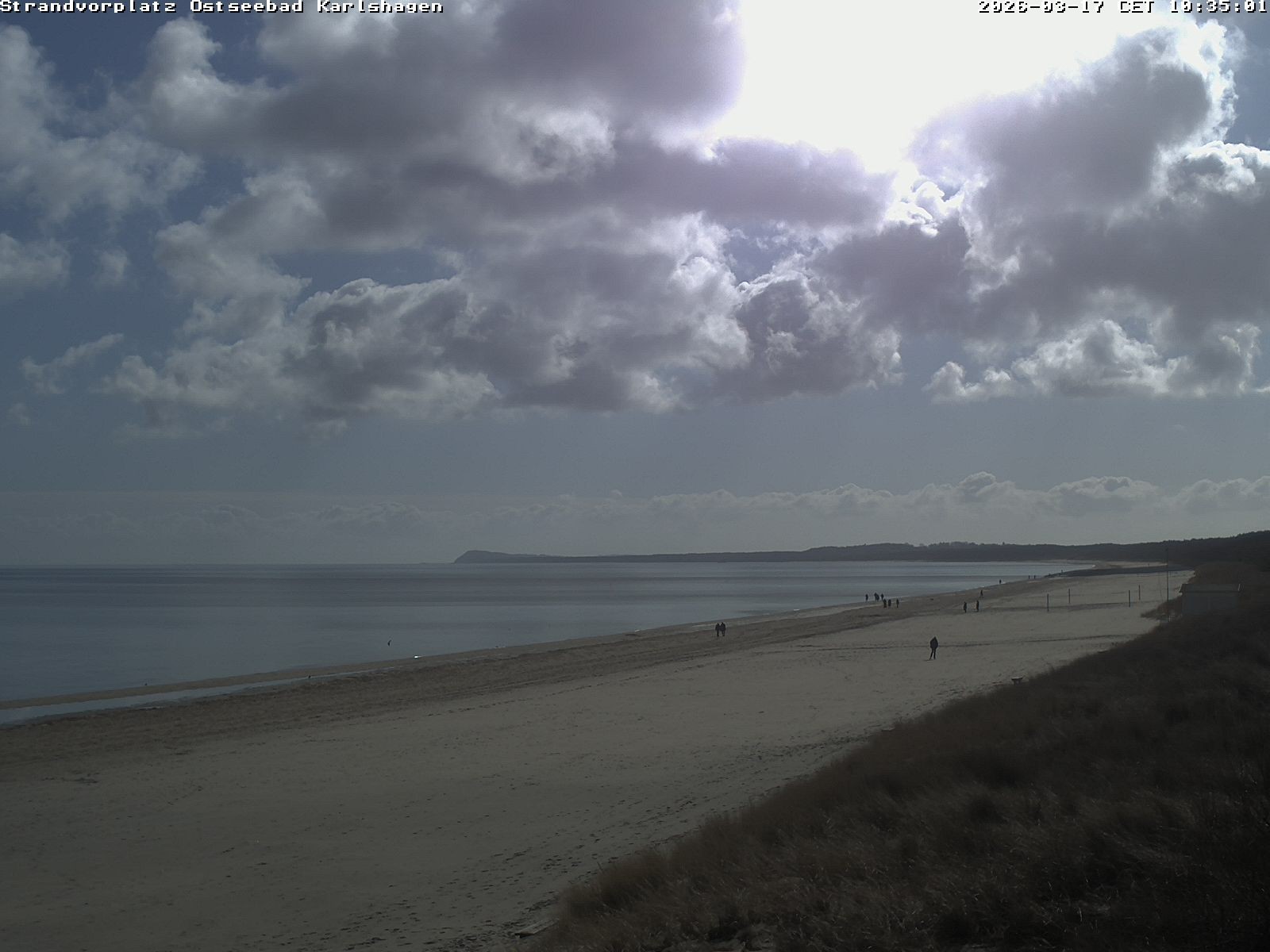 Archiv Foto Webcam Usedom: Strandvorplatz Karlshagen
