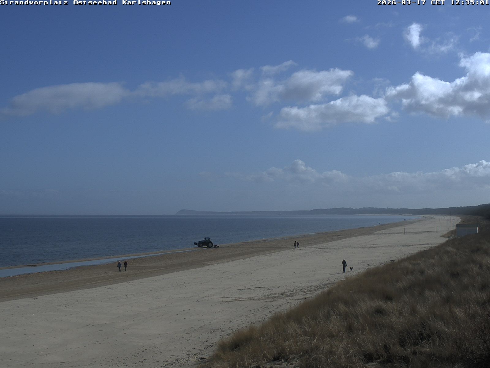 Archiv Foto Webcam Usedom: Strandvorplatz Karlshagen