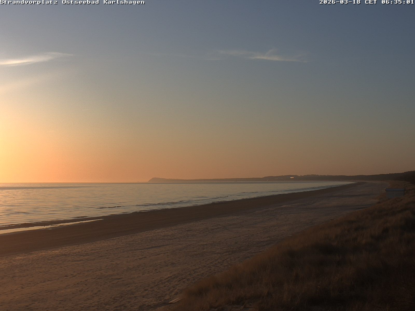 Archiv Foto Webcam Usedom: Strandvorplatz Karlshagen