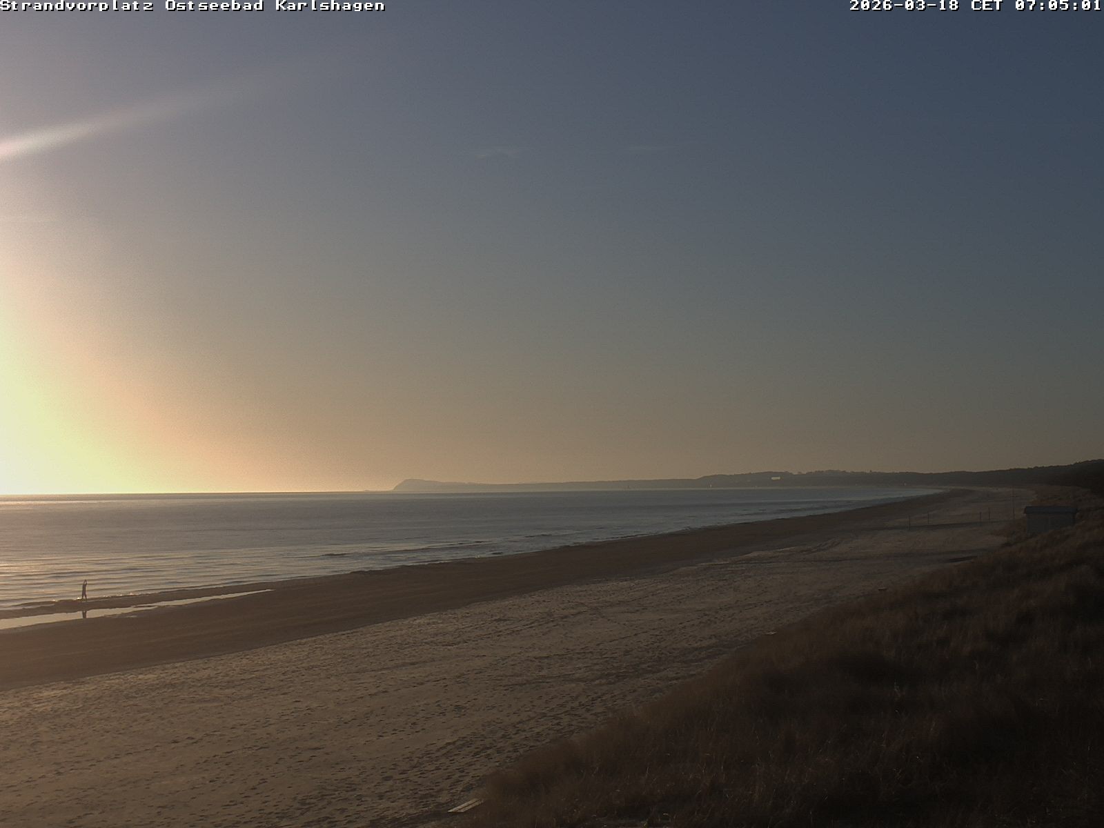Archiv Foto Webcam Usedom: Strandvorplatz Karlshagen