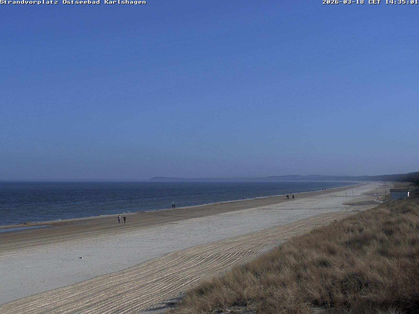 Archived image Webcam North east view Karlshagen beach